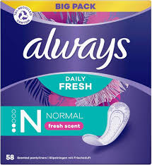 Always Dailies Normal: Fräscha och Bekväma Trosskydd