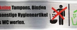 Cykellabel: Hygienartiklar i Toaletten