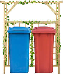 Pergola för Soptunnor i Impregnerad Furu