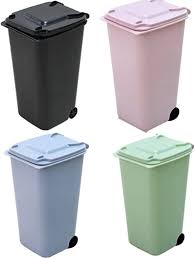 Mini Trottoarpapperskorgar 4-pack - Pennhållare