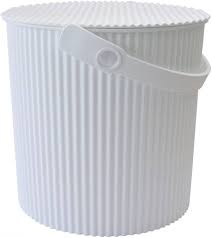 Hachiman Omnioutil Medium 10 l Hink med Lock - Vit