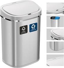 Beröringsfri Automatisk Soptunna 80 L för Kök