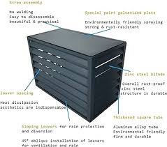 Aluminiumlegering Sekretessstaket – Utomhus Panel